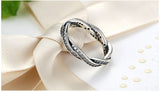 Braided Twist of Fate Ring