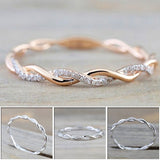 Twisty Rope Ring