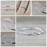 Twisty Rope Ring