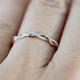 Twisty Rope Ring
