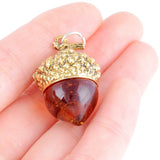 Acorn Charm Pendant Necklace