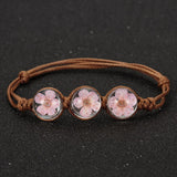 Dried Flowers Beads Bracelets
