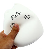 Soft Silicone 7 Changing Color LED Cat Night Lights