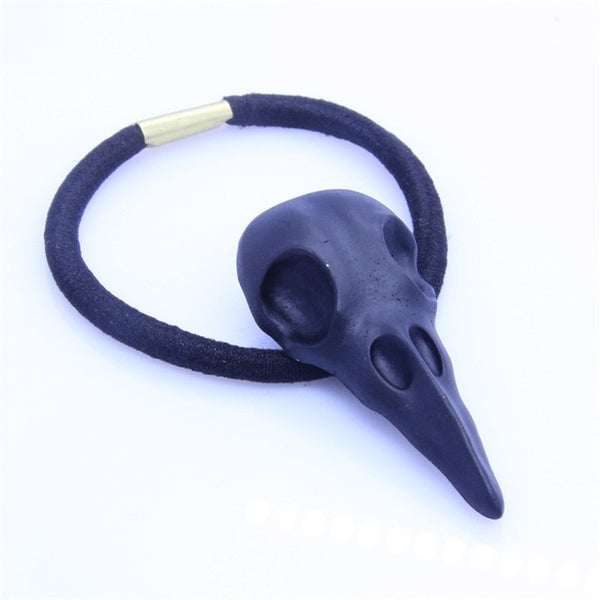 Raven Skull Hair Band