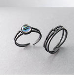 Stars Trail Gemstone Ring