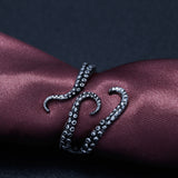 Titanium Steel Deep Sea Octopus Tentacles Ring