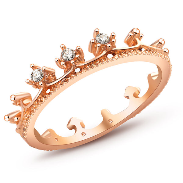 Elegant Beauty Crown Ring