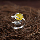 Stone Fox Ring