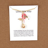 Valentine's Day Rose Necklace