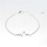 Heartbeat chain Bracelet