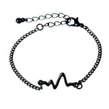 Heartbeat chain Bracelet