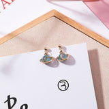 Planet Star Moon Rocket Stud Earrings