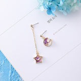 Planet Star Moon Rocket Stud Earrings