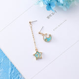 Planet Star Moon Rocket Stud Earrings