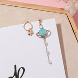 Planet Star Moon Rocket Stud Earrings