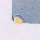 Sunshine Sunflower Ring