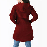 Asymmetric Pullover Hoodie Sweatshirt