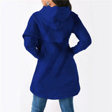 Asymmetric Pullover Hoodie Sweatshirt
