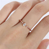 Marquise Cut Three Stone Ring