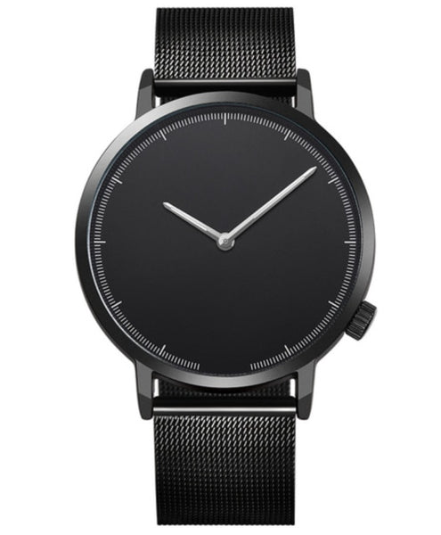 MEN Quartz Wrist Watch - Stainless Steel