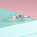 Marquise Cut Three Stone Ring