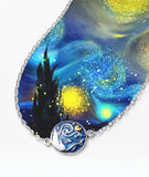 Van Gogh Enamel Cloisonne Plated Bracelet