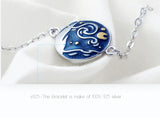 Van Gogh Enamel Cloisonne Plated Bracelet