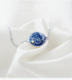 Van Gogh Enamel Cloisonne Plated Bracelet
