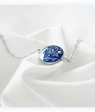 Van Gogh Enamel Cloisonne Plated Bracelet