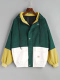 Warm Drawstring Coat