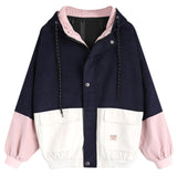 Warm Drawstring Coat