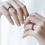 Stars Trail Gemstone Ring