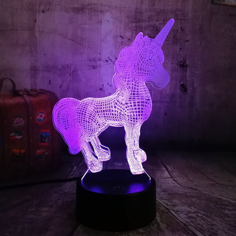 Unicorn Night Light Lamp