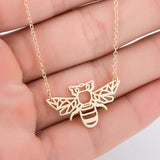 Save The Bees - Origami Bee Necklace