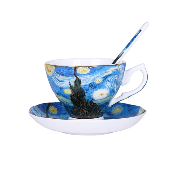 Van Gogh Art Tea Cup