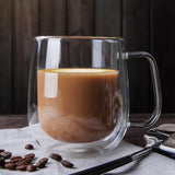 Double Wall Glass Tea Cup