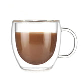 Double Wall Glass Tea Cup