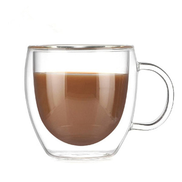 Double Wall Glass Tea Cup