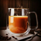 Double Wall Glass Tea Cup