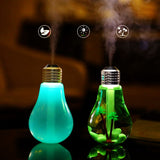 400ml LED Lamp Bulb Air Ultrasonic Humidifier