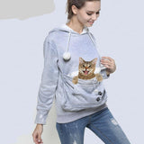 Cat Lover Hoodie Pouch