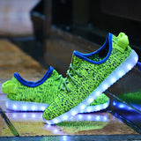 Adults Unisex LED Rechargable Glow Shoe