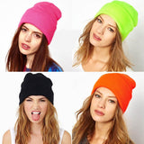 Unisex Cotton Blend Beanies