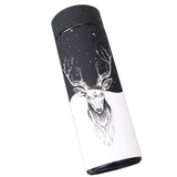 Reindeer Thermos Flask - Stainless Steel