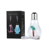 400ml LED Lamp Bulb Air Ultrasonic Humidifier
