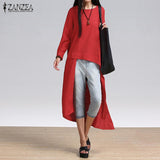 Asymmetrical Long Sleeve Top