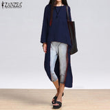 Asymmetrical Long Sleeve Top