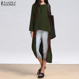 Asymmetrical Long Sleeve Top