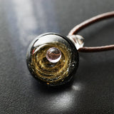 Handmade Cosmic Galaxy Glass Pendant
