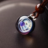 Handmade Cosmic Galaxy Glass Pendant